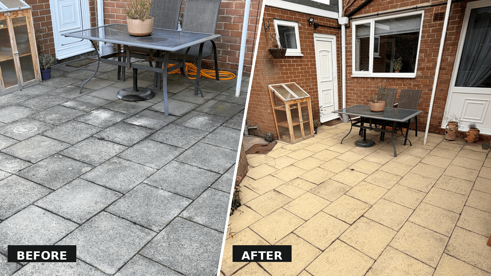Pressure washing service